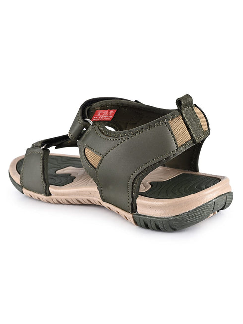 3K-908 Green Men's Sports Sandals